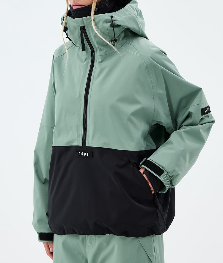 Dope Arnok W Ski jas Dames Faded Green/Black, Image 7 of 8