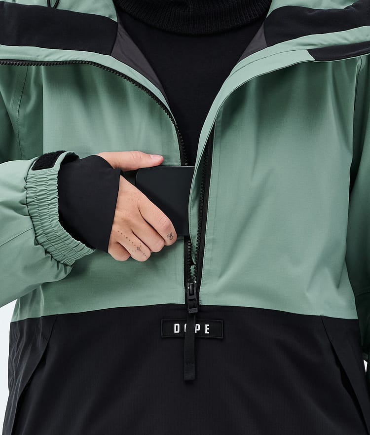 Dope Arnok W Ski jas Dames Faded Green/Black, Image 8 of 8