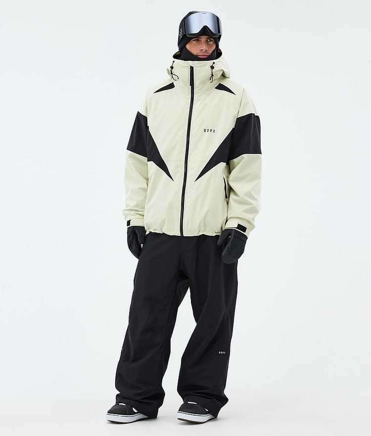 Dope Spartan Snowboardjakke Herre Spike Dirty White/Black, Image 2 of 8