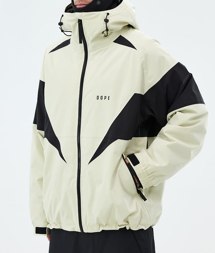 Dope Spartan Snowboardjakke Herre Spike Dirty White/Black, Image 7 of 8