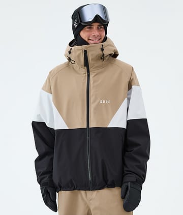 Dope Spartan Veste de Ski Stone/Light Grey/Black