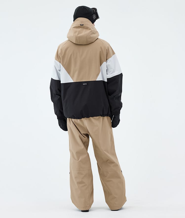 Dope Spartan Skijakke Herre Sport Stone/Light Grey/Black, Image 3 of 8