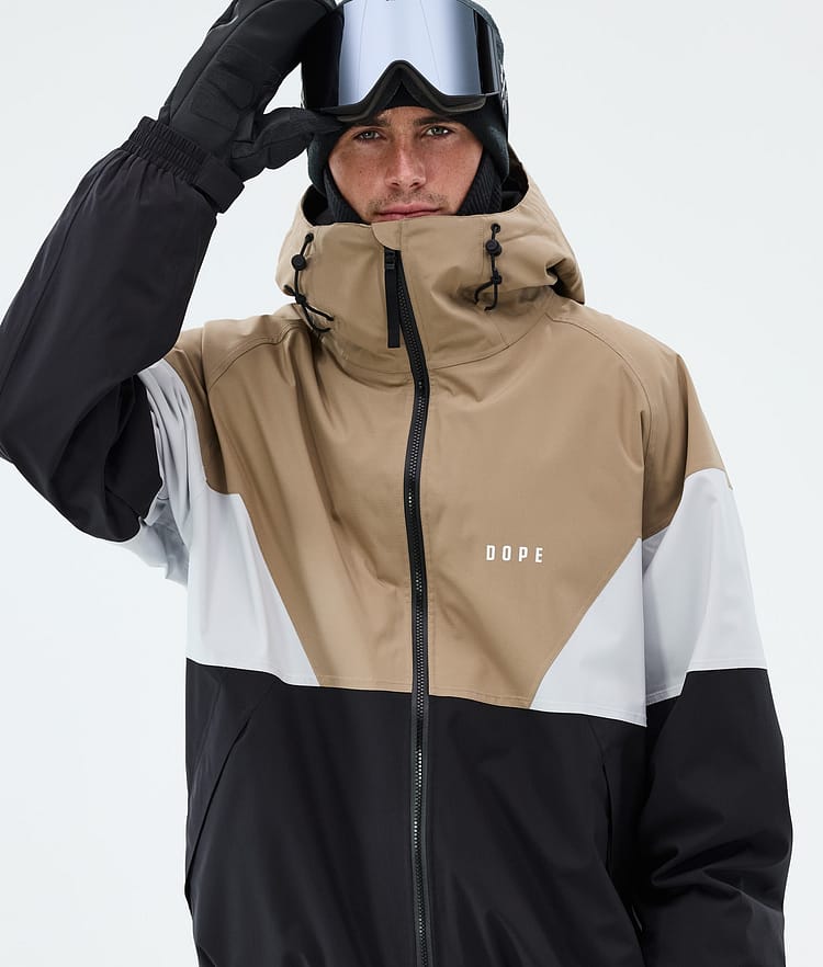 Dope Spartan Skijakke Herre Sport Stone/Light Grey/Black, Image 4 of 8