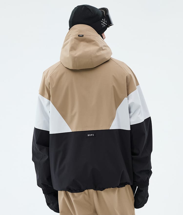 Dope Spartan Snowboardjakke Herre Sport Stone/Light Grey/Black, Image 7 of 9