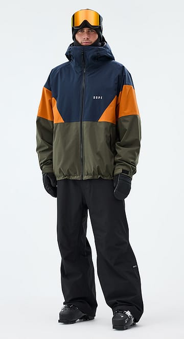 Dope Spartan Outfit Sci Dark Blue/Burned Orange/Olive Green/Black