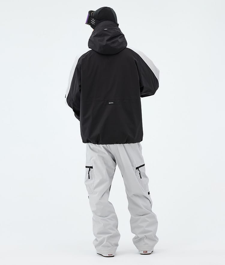 Dope Arnok Snowboard Jacket Men Track Black/Light Grey, Image 3 of 8