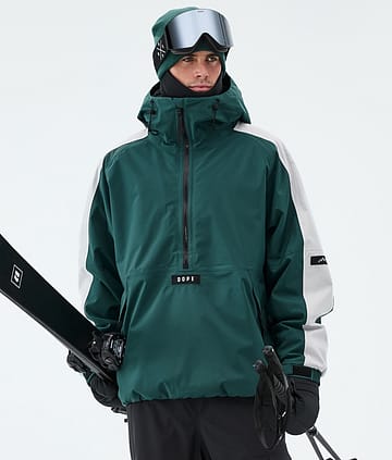 Dope Arnok Veste de Ski Bottle Green/Light Grey