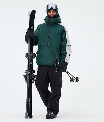 Dope Arnok Ski Outfit Bottle Green/Light Grey/Black