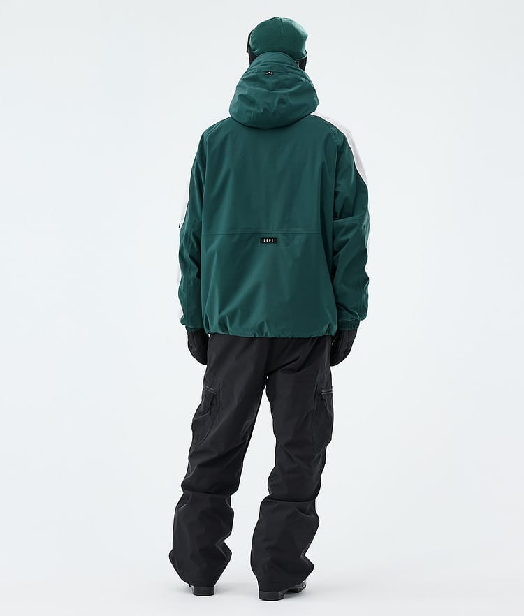 Dope Arnok Giacca Sci Uomo Track Bottle Green/Light Grey, Image 3 of 8