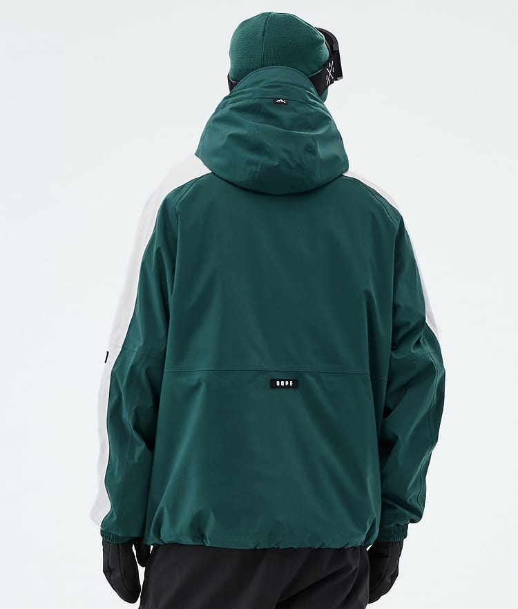Dope Arnok Giacca Sci Uomo Track Bottle Green/Light Grey, Image 6 of 8