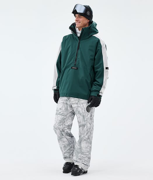 Dope Arnok Ski Outfit Bottle Green/Light Grey/Fakewood