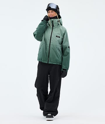 Dope Spartan W Snowboard Outfit Green/Black