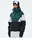 Dope Spartan W Ski jas Dames Sport Bottle Green/Light Grey/Black