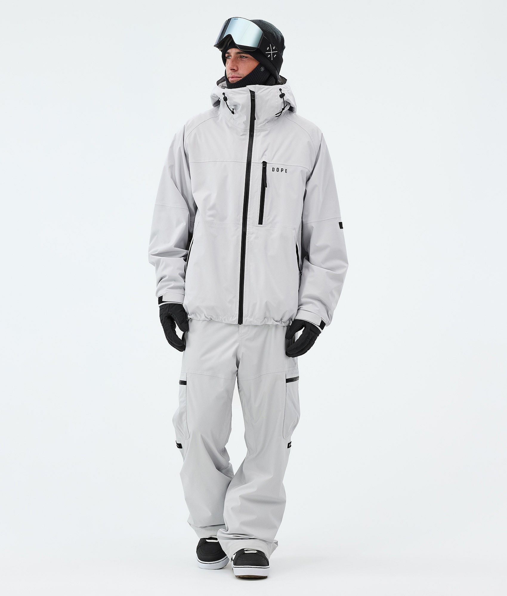 Dope Apex Outfit Snowboardowy Mężczyźni - Light Grey