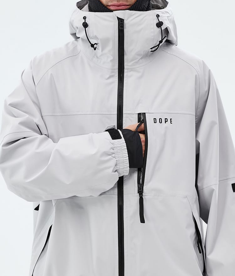 Dope Apex Ski jas Heren Light Grey, Image 8 of 9