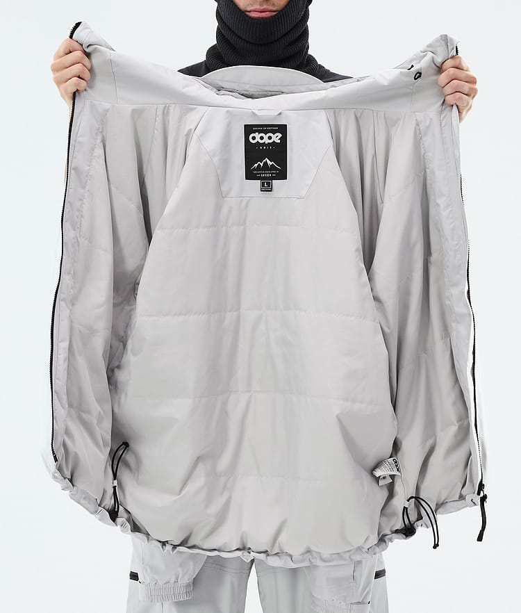 Dope Apex Ski jas Heren Light Grey, Image 9 of 9