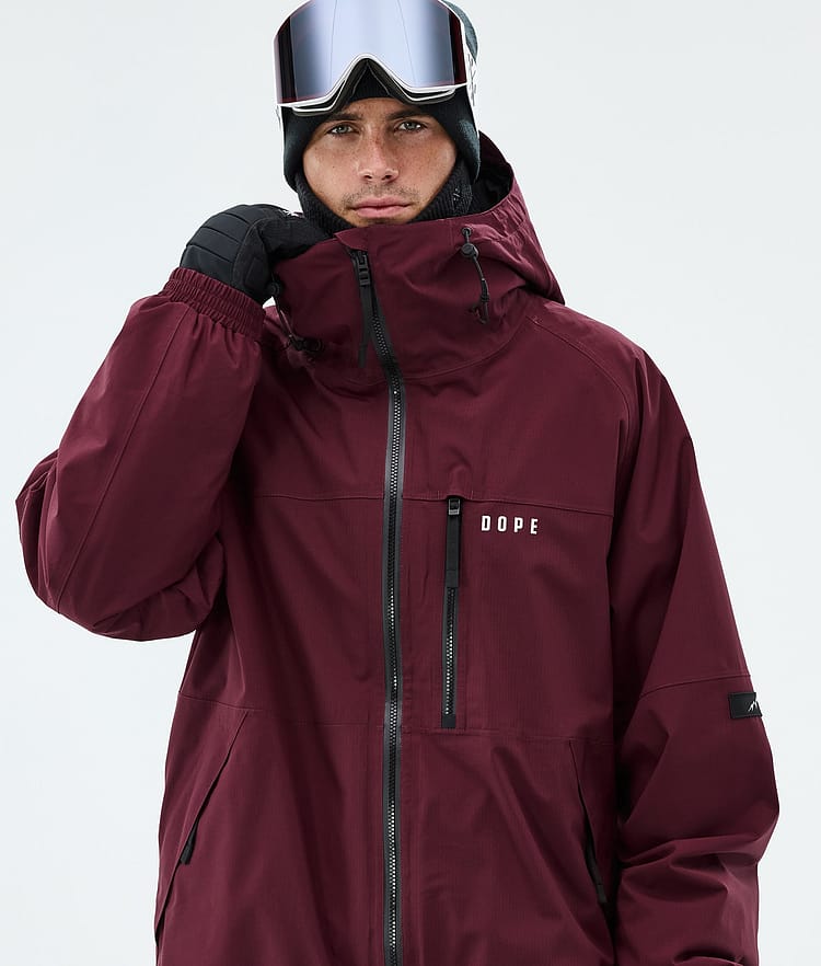 Dope Apex Ski Jacket Men Burgundy, Image 4 of 9
