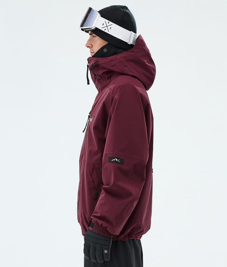 Dope Apex Ski Jacket Men Burgundy, Image 5 of 9