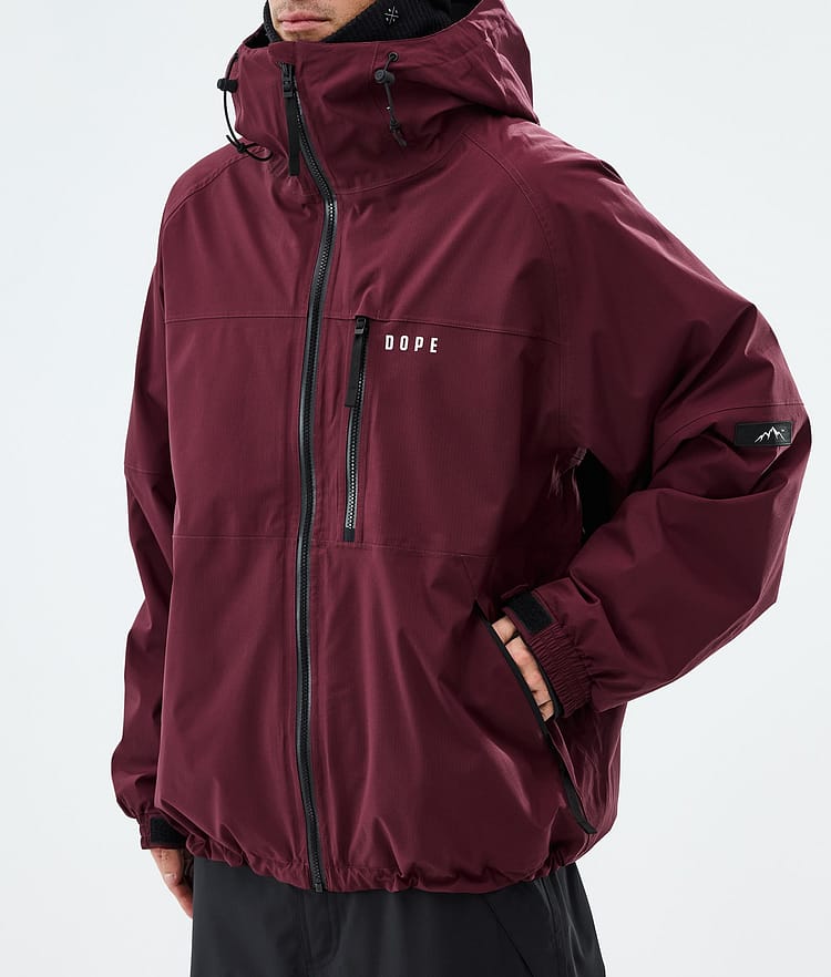 Dope Apex Ski Jacket Men Burgundy, Image 7 of 9