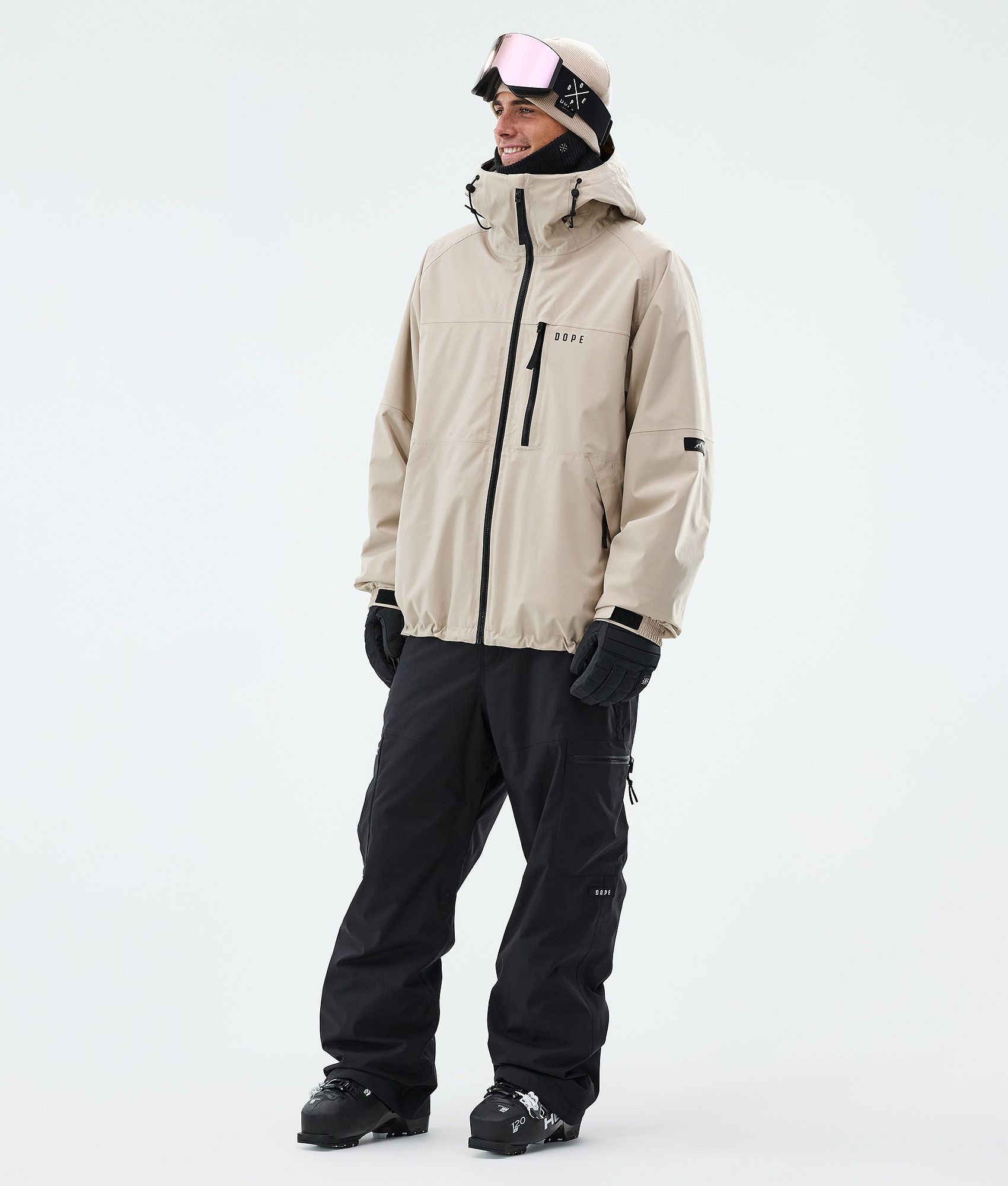 Dope Apex Outfit Narciarski Mężczyźni - Sand/Black