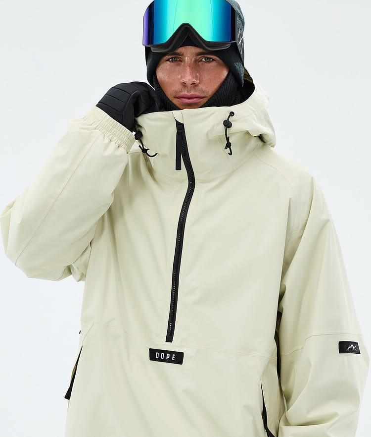 Dope Arnok Snowboard Jacket Men Dirty White, Image 4 of 8