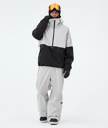 Dope Arnok Snowboard Outfit Light Grey/Black