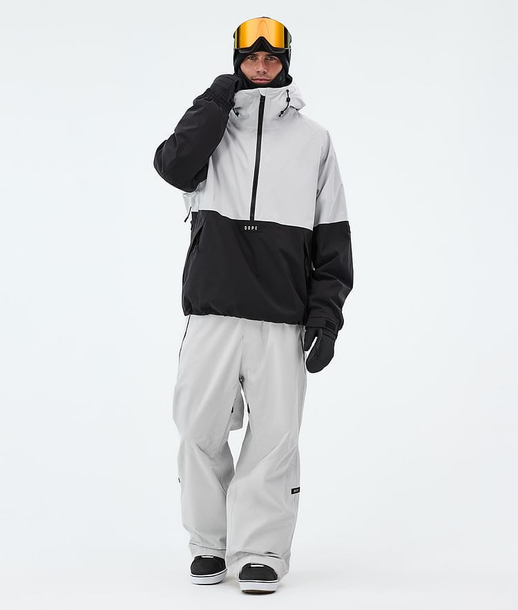 Dope Arnok Snowboard Jacket Men Light Grey/Black, Image 2 of 8