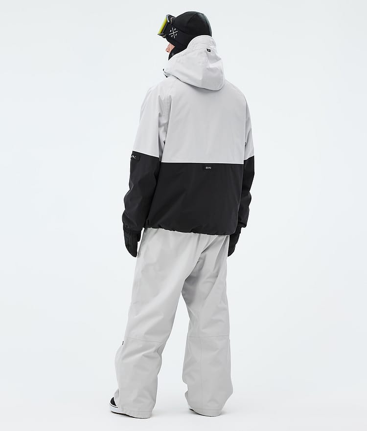 Dope Arnok Snowboard Jacket Men Light Grey/Black, Image 3 of 8