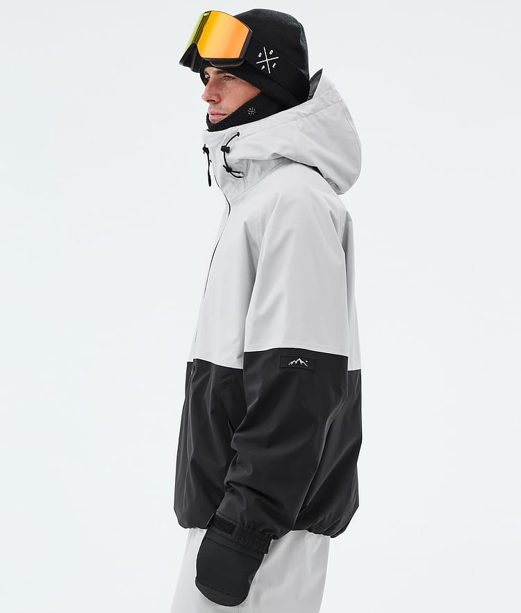 Dope Arnok Snowboard Jacket Men Light Grey/Black, Image 5 of 8