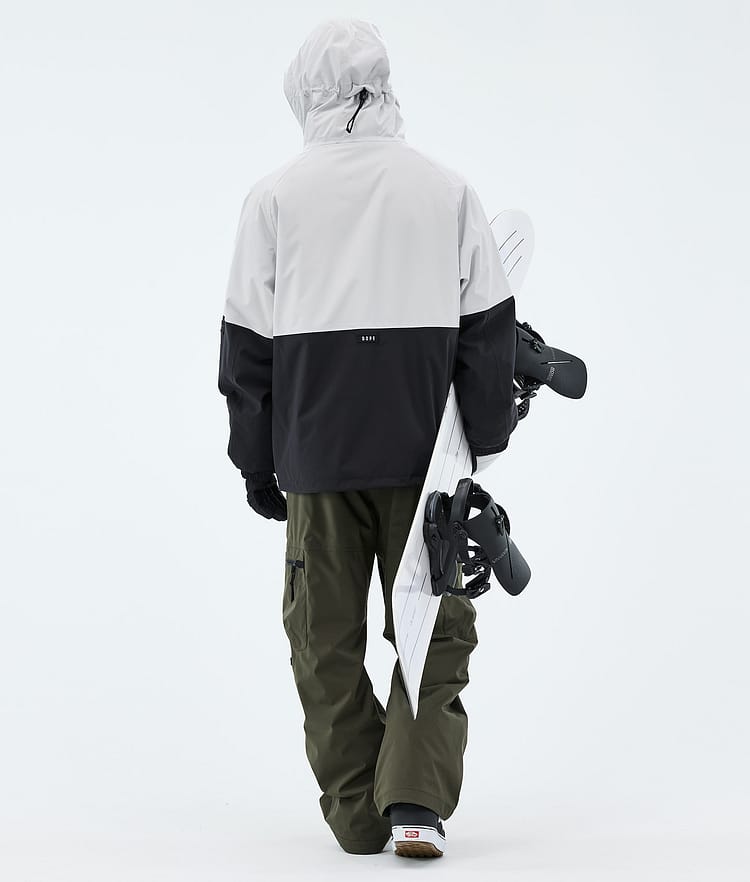 Dope Arnok Snowboard Outfit Men Light Grey/Black/Olive Green, Image 2 of 2