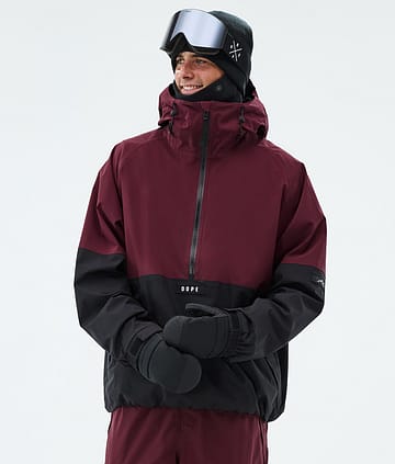 Dope Arnok Veste de Ski Burgundy/Black