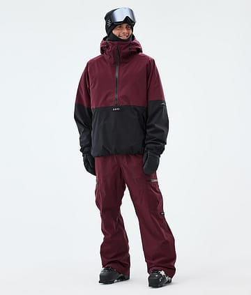 Dope Arnok Ski Outfit Burgundy/Black
