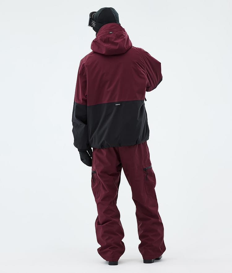 Dope Arnok Ski Jacket Men Burgundy/Black, Image 3 of 8