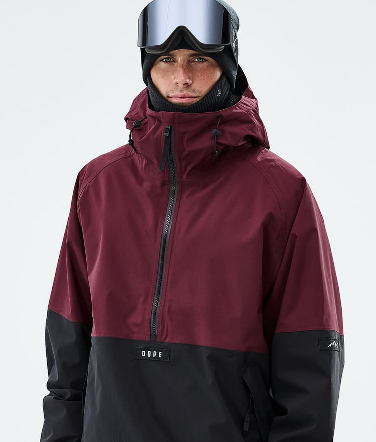Dope Arnok Ski Jacket Men Burgundy/Black, Image 4 of 8