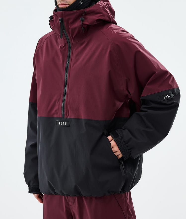Dope Arnok Ski Jacket Men Burgundy/Black, Image 7 of 8