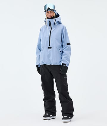 Dope Arnok W Snowboard Outfit Light Blue/Black