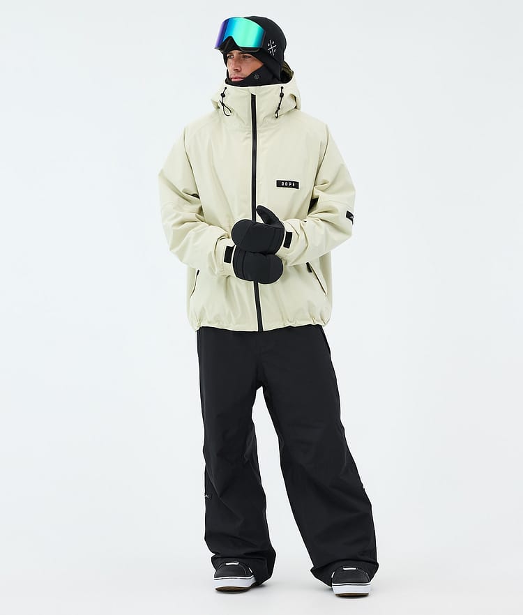 Dope Spartan Snowboardjakke Herre Dirty White, Image 2 of 8