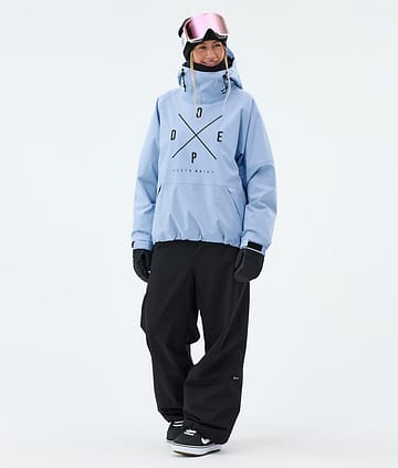 Dope Halo W Snowboard Outfit Light Blue/Black