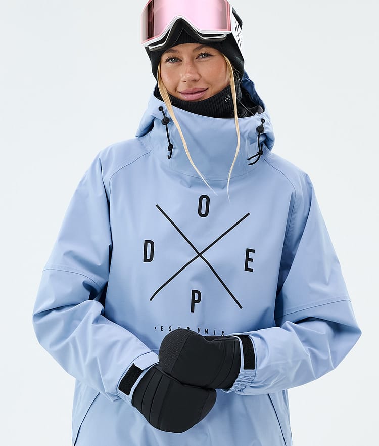 Dope Halo W Giacca Snowboard Donna 2X-Up Light Blue, Image 4 of 7