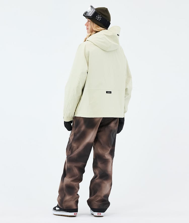 Dope Halo W Snowboard Outfit Women Dirty White/Brown Tiedye, Image 2 of 2