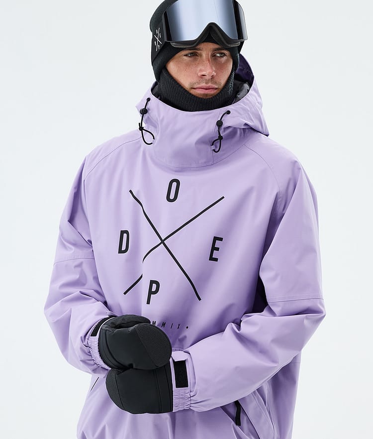Dope Halo Snowboard Jacket Men 2X-Up Faded Violet, Image 4 of 7