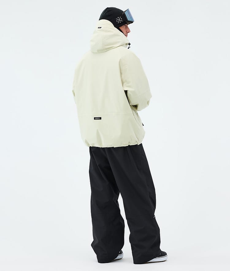 Dope Halo Snowboard Jacket Men OG Dirty White, Image 3 of 7