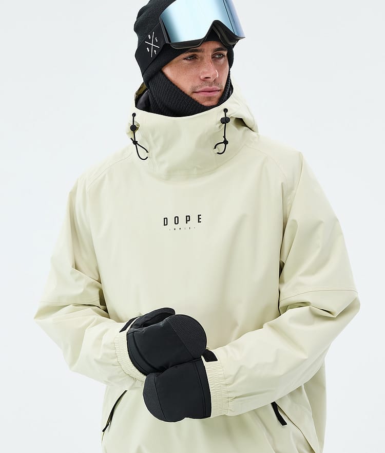 Dope Halo Snowboard Jacket Men OG Dirty White, Image 4 of 7