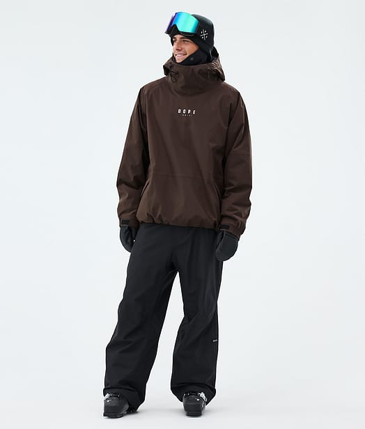 Dope Halo Ski Outfit Dark Brown/Black