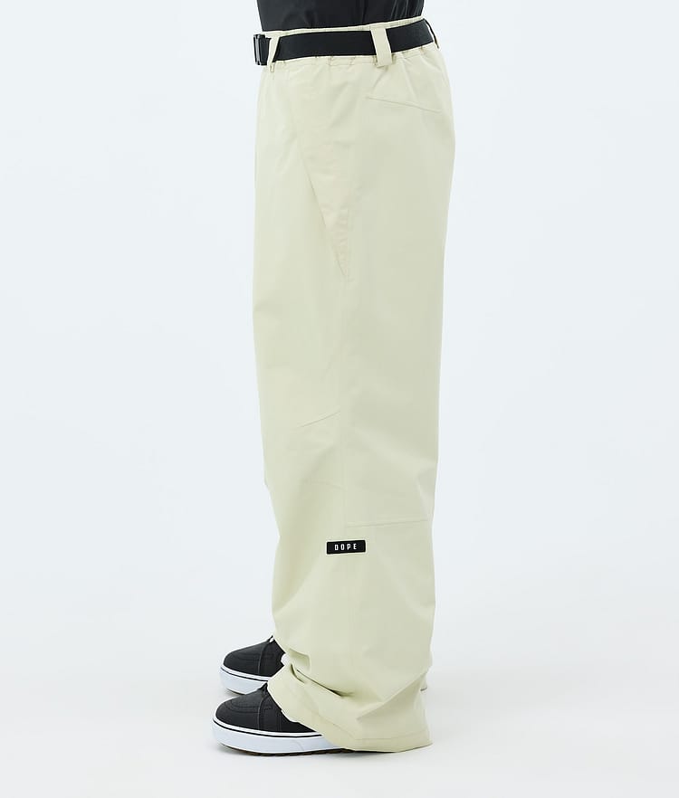 Dope Big Snowboard Pants Men Dirty White, Image 3 of 5