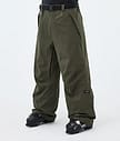 Dope Big Ski Pants Men Olive Green