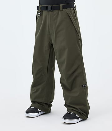 Dope Big Pantalon de Snowboard Olive Green