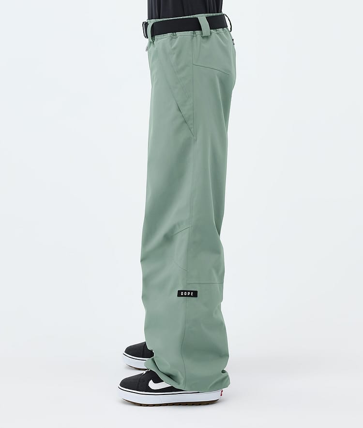 Dope Big W Pantalon de Snowboard Femme Faded Green, Image 3 of 5