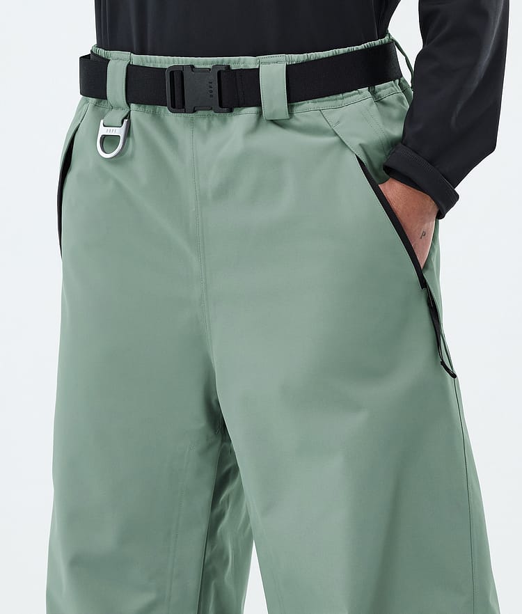 Dope Big W Pantalon de Snowboard Femme Faded Green, Image 5 of 5