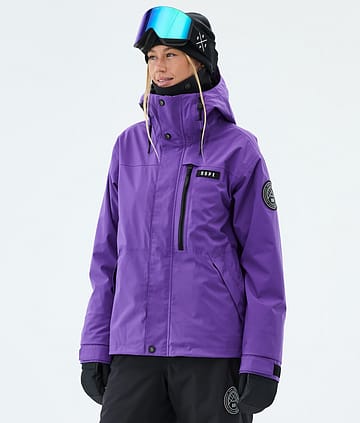 Dope Blizzard W Full Zip Lyžařská Bunda Vivid Purple